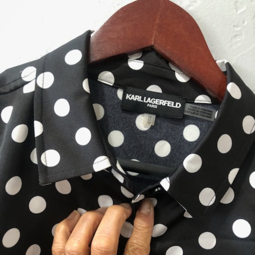 Polka Pot blouse shirt style - Picture 3 of 5